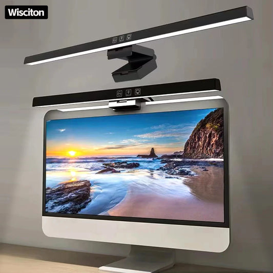 LED Monitor Light Bar – Eye-Friendly, Dimmable Desk Lighting Solution!