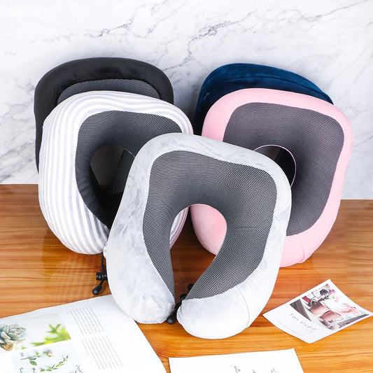 Memory Foam U-Shaped Travel Pillow