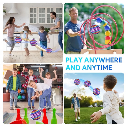 LED Magic Flying Ball – Hover, Spin & Glow Fun for Kids!